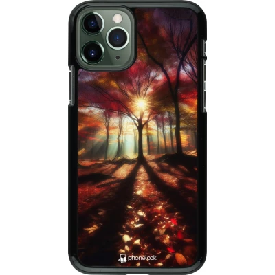 Coque iPhone 11 Pro - Automne doré glare