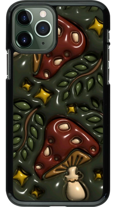 Coque iPhone 11 Pro - Autumn 26 3D mushrooms