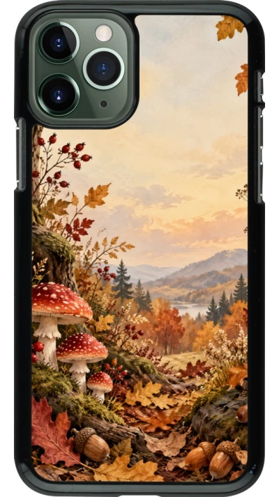 Coque iPhone 11 Pro - Autumn 26 Illustrated Autumn
