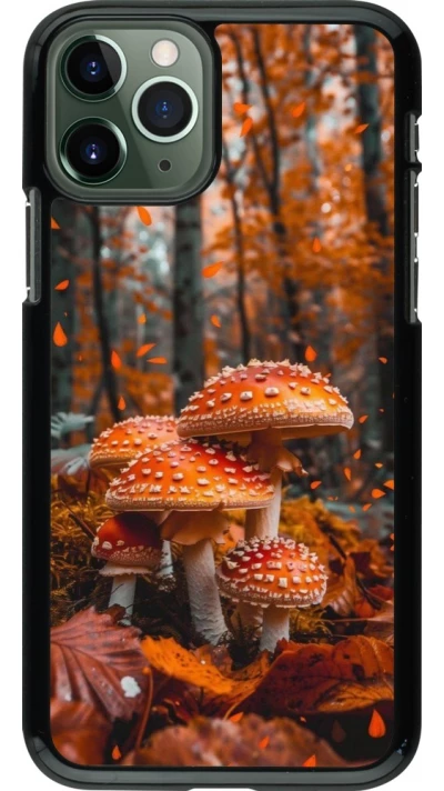 Coque iPhone 11 Pro - Autumn 26 Mushrooms in the woods