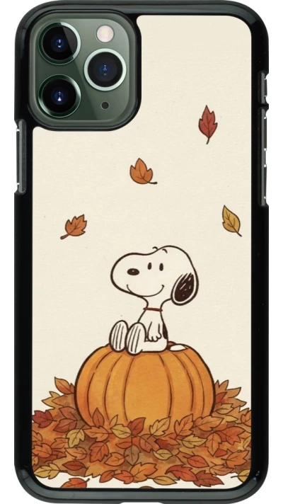 Coque iPhone 11 Pro - Autumn 26 Snoopy autumn