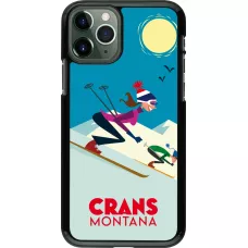 Coque iPhone 11 Pro - Crans-Montana Ski Downhill