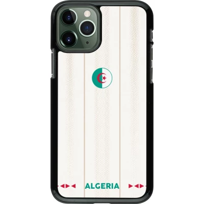Coque iPhone 11 Pro - Maillot de football Algérie 2026 personnalisable