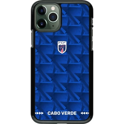 Coque iPhone 11 Pro - Maillot de football Cap-Vert 2026 personnalisable
