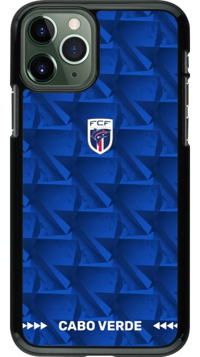 Coque iPhone 11 Pro - Maillot de football Cap-Vert 2026 personnalisable