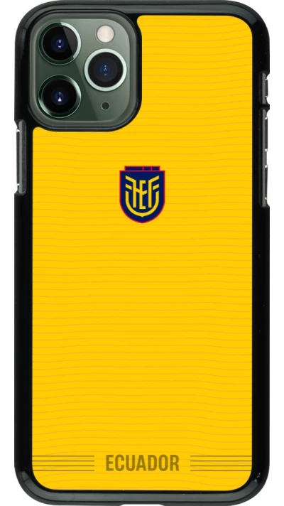 Coque iPhone 11 Pro - Maillot de football Équateur 2026 personnalisable