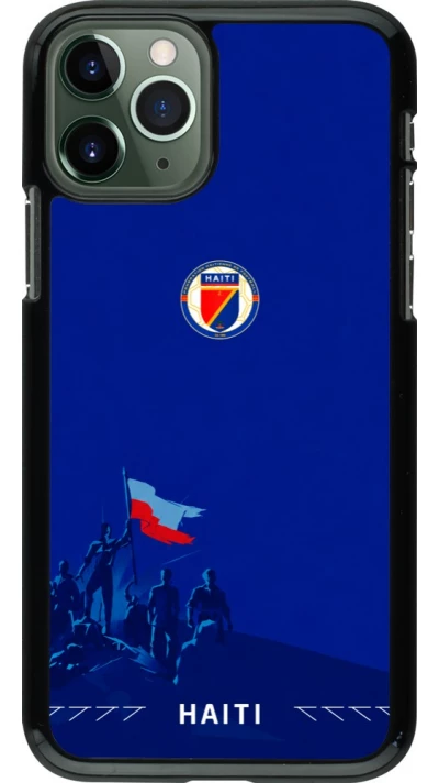 Coque iPhone 11 Pro - Maillot de football Haiti 2026 personnalisable