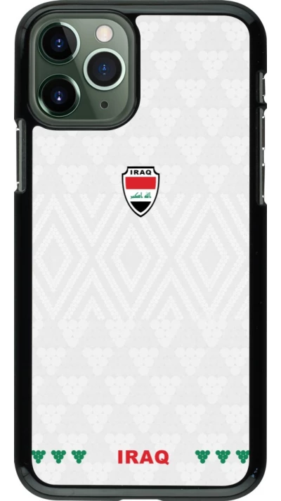 Coque iPhone 11 Pro - Maillot de football Irak 2026 personnalisable