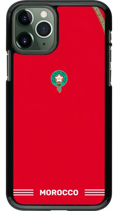 iPhone 11 Pro Case Hülle - Marokko 2026 personalisierbares Fussballtrikot
