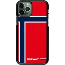 iPhone 11 Pro Case Hülle - Norwegen 2026 personalisierbares Fussballtrikot