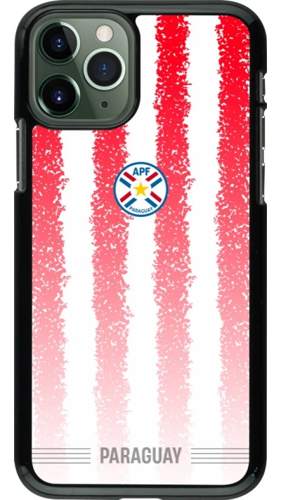 Coque iPhone 11 Pro - Maillot de football Paraguay 2026 personnalisable