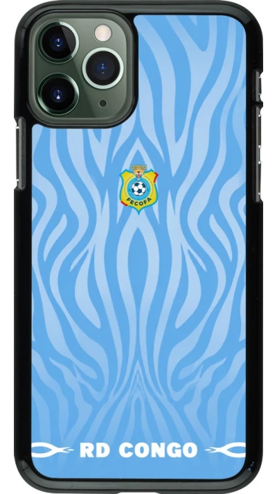 Coque iPhone 11 Pro - Maillot de football RD Congo 2026 personnalisable