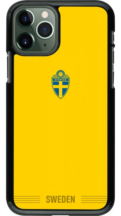 iPhone 11 Pro Case Hülle - Schweden 2026 personalisierbares Fussballtrikot