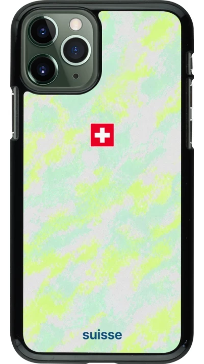 iPhone 11 Pro Case Hülle - Schweiz Away 2026 personalisierbares Fussballtrikot