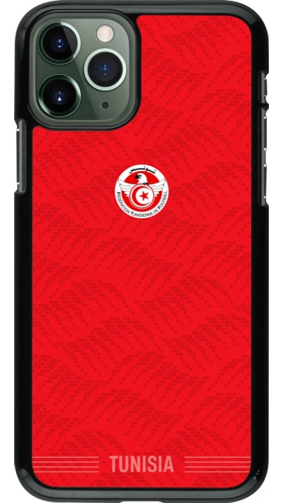 iPhone 11 Pro Case Hülle - Tunesien 2026 personalisierbares Fussballtrikot