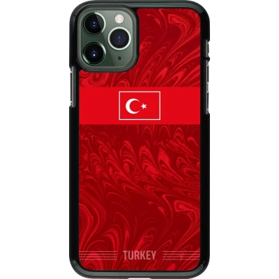 Coque iPhone 11 Pro - Maillot de football Turquie 2026 personnalisable