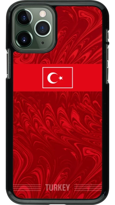 iPhone 11 Pro Case Hülle - Türkei 2026 personalisierbares Fussballtrikot