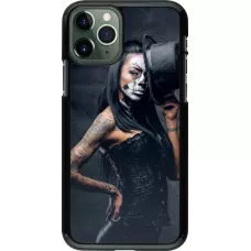 Coque iPhone 11 Pro - Halloween 22 Tattooed Girl