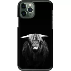 Coque iPhone 11 Pro - Highland calf black