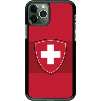 Coque iPhone 11 Pro - Hockey World Championship Ecusson Suisse