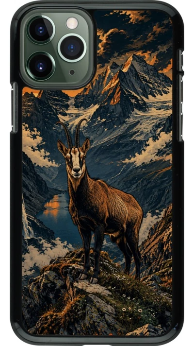 Coque iPhone 11 Pro - Linocut Chamois
