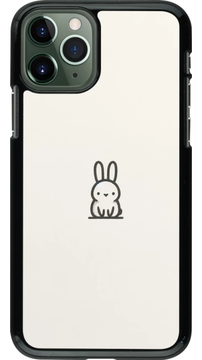 iPhone 11 Pro Case Hülle - Minimal Häschen Süße