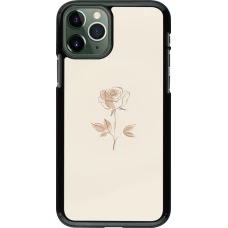 Coque iPhone 11 Pro - Sable Rose Minimaliste