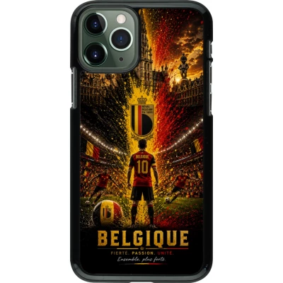 Coque iPhone 11 Pro - Football Belgique splash 2026