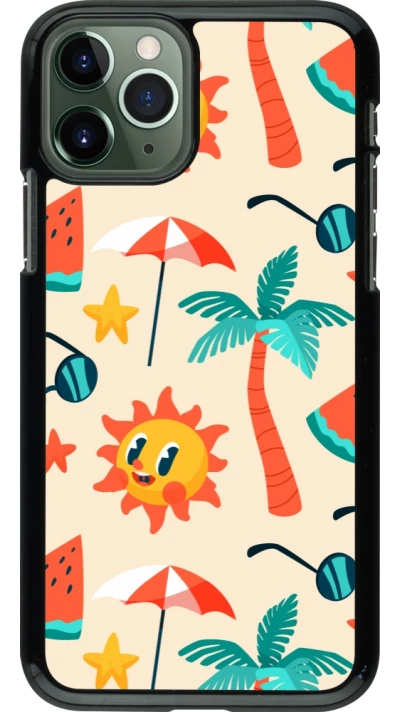 iPhone 11 Pro Case Hülle - Summer 2025 Pattern soleil
