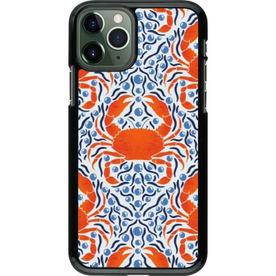 Coque iPhone 11 Pro - Crabs and pearls Summer 2026