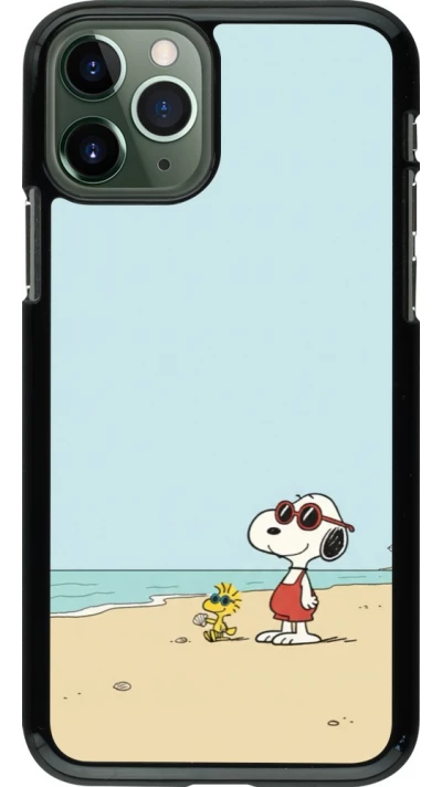 iPhone 11 Pro Case Hülle - Snoopy on the beach Summer 2026
