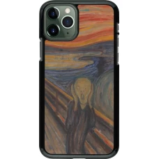 Coque iPhone 11 Pro - Tableau art - Le Cri - Edvard Munch