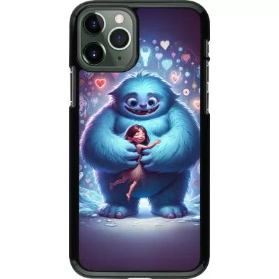 Coque iPhone 11 Pro - Valentine 2024 Fluffy Love
