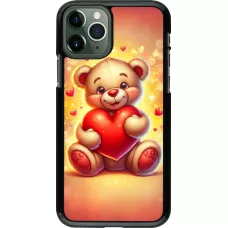 Coque iPhone 11 Pro - Valentine 2024 Teddy love