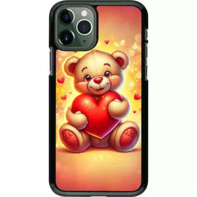 Coque iPhone 11 Pro - Valentine 2024 Teddy love