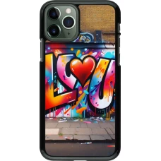 Coque iPhone 11 Pro - Valentine 2025 Love U Tag