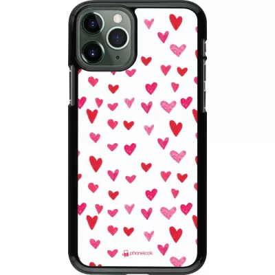 Hülle iPhone 11 Pro - Valentine 2022 Many pink hearts