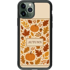 iPhone 11 Pro Case Hülle - Silikon schwarz Autumn 26 Hello autumn