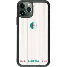 iPhone 11 Pro Case Hülle - Silikon schwarz Algerien 2026 personalisierbares Fussballtrikot