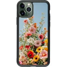 Coque iPhone 11 Pro - Silicone rigide noir Spring flowers Spring 2026
