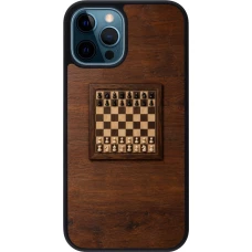 Coque iPhone 12 / 12 Pro - Silicone rigide noir Sports 2026 Echec