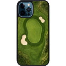 Coque iPhone 12 / 12 Pro - Silicone rigide noir Sports 2026 Golf