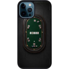Coque iPhone 12 / 12 Pro - Silicone rigide noir Sports 2026 Poker