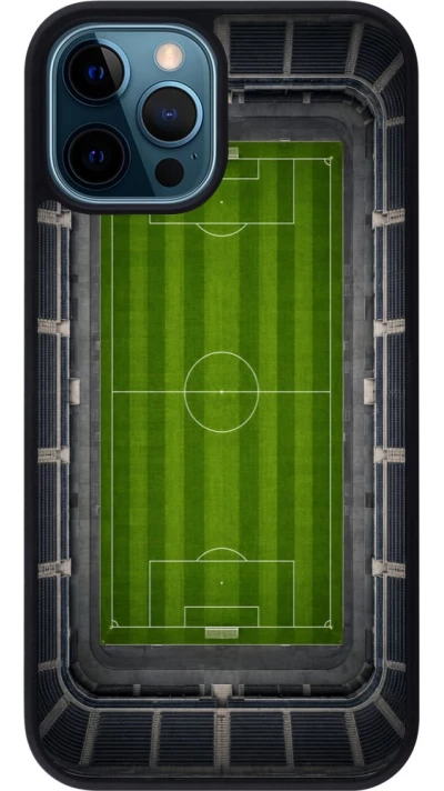Coque iPhone 12 / 12 Pro - Silicone rigide noir Sports 2026 Soccer
