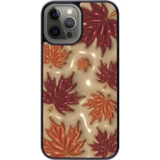 iPhone 12 Pro Max Case Hülle - Autumn 26 3D leaves