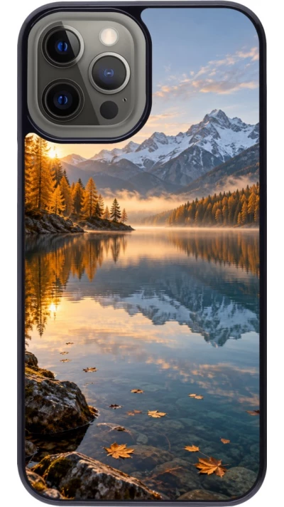 Coque iPhone 12 Pro Max - Autumn 26 Autumn lake
