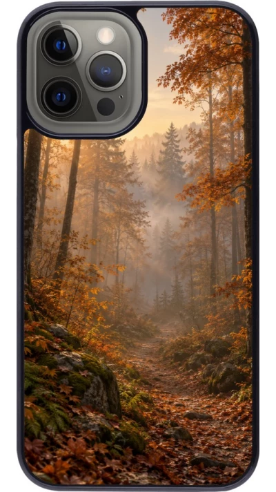 Coque iPhone 12 Pro Max - Autumn 26 Autumn walk