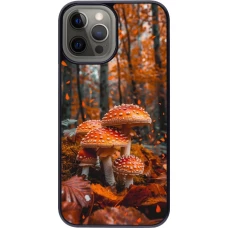 iPhone 12 Pro Max Case Hülle - Autumn 26 Mushrooms in the woods