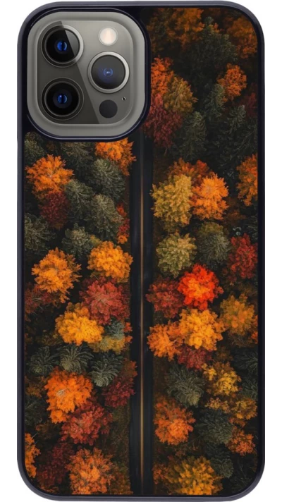 Coque iPhone 12 Pro Max - Autumn 26 Road in autumn