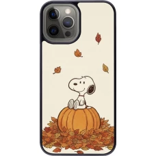Coque iPhone 12 Pro Max - Autumn 26 Snoopy autumn